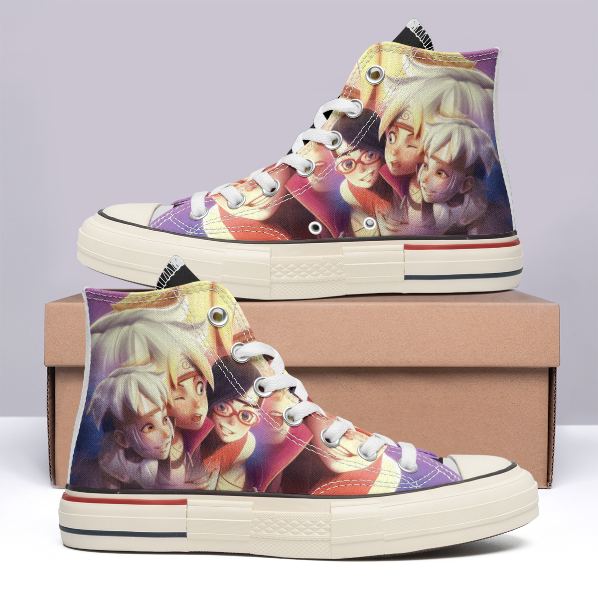 Demon Slayer High Top Canvas Shoes Special Edition