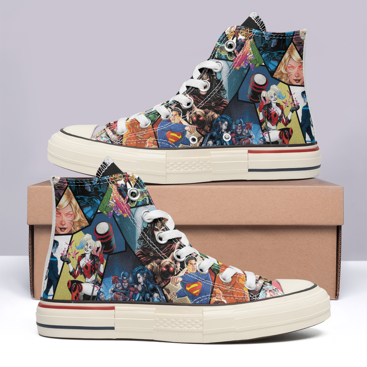 DC Comic High Top Canvas Shoes Special Edition