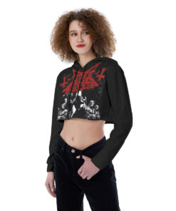 Dark Funeral Croptop Hoodie