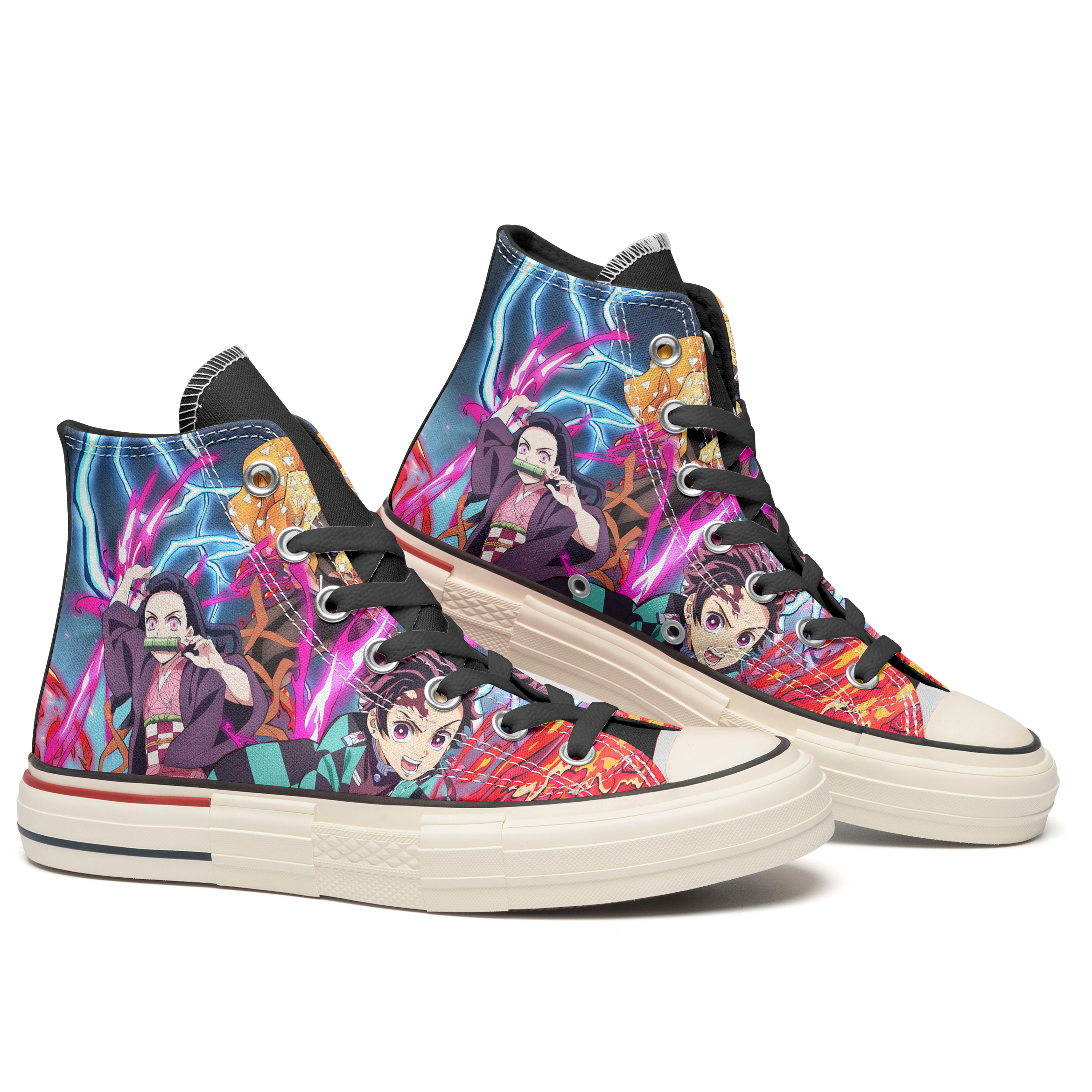 Demon Slayer High Top Canvas Shoes Special Edition
