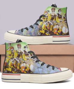 Devo High Top Canvas Shoes Special Edition