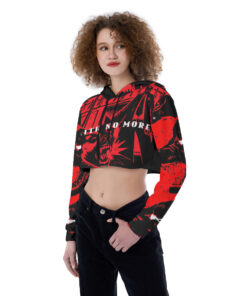 Faith no more Croptop Hoodie