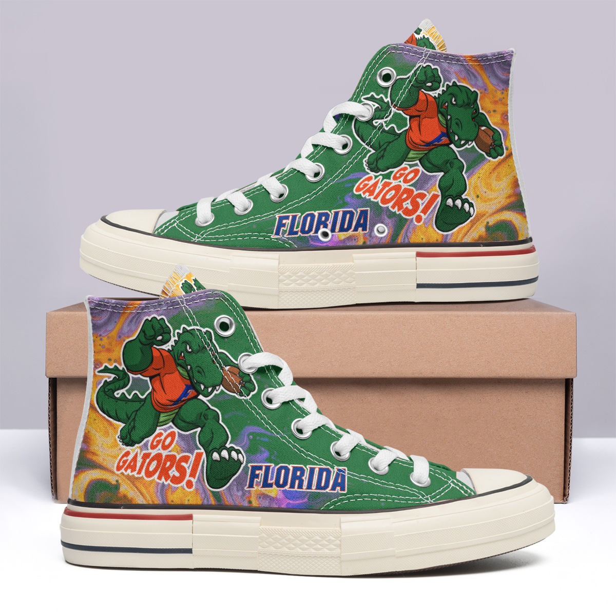 Florida Gators High Top Canvas Shoes Special Edition