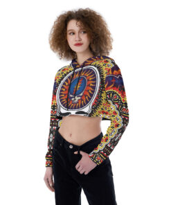 Grateful dead Croptop Hoodie