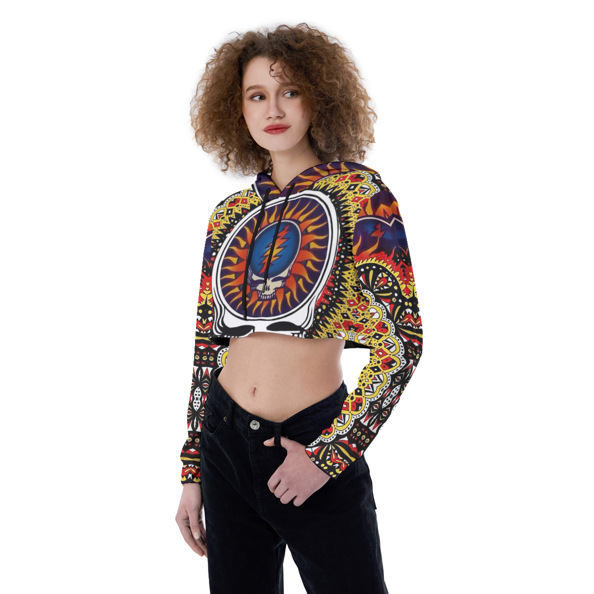 Gozilla Croptop Hoodie