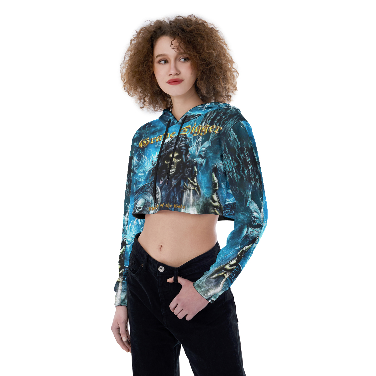 Gozilla Croptop Hoodie