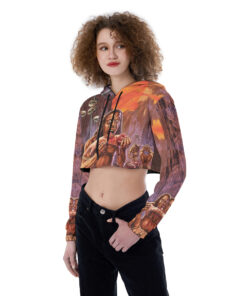 Gruesome Croptop Hoodie