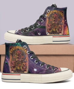 Guns N_ Roses High Top Canvas Shoes Special Edition