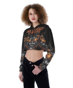 Hollywood Undead Croptop Hoodie