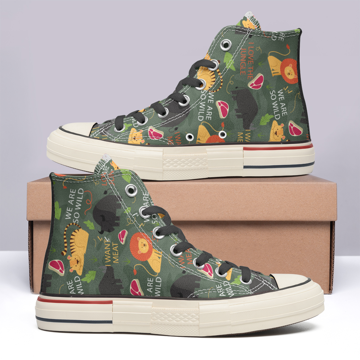 Carfied And Friends High Top Canvas Shoes Special Edition