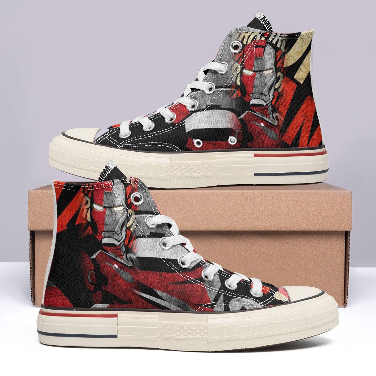 The Stooges High Top Canvas Shoes Special Edition