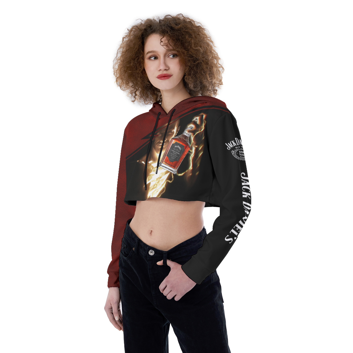 Jack Daniel’s Gentleman Jack Croptop Hoodie