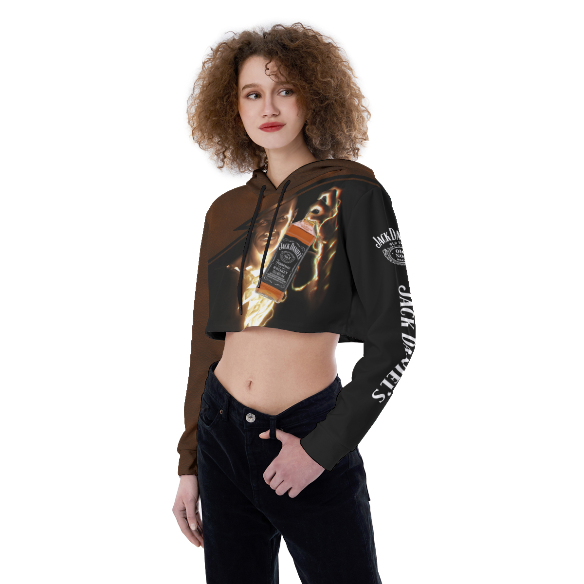 Cleveland Browns Croptop Hoodie