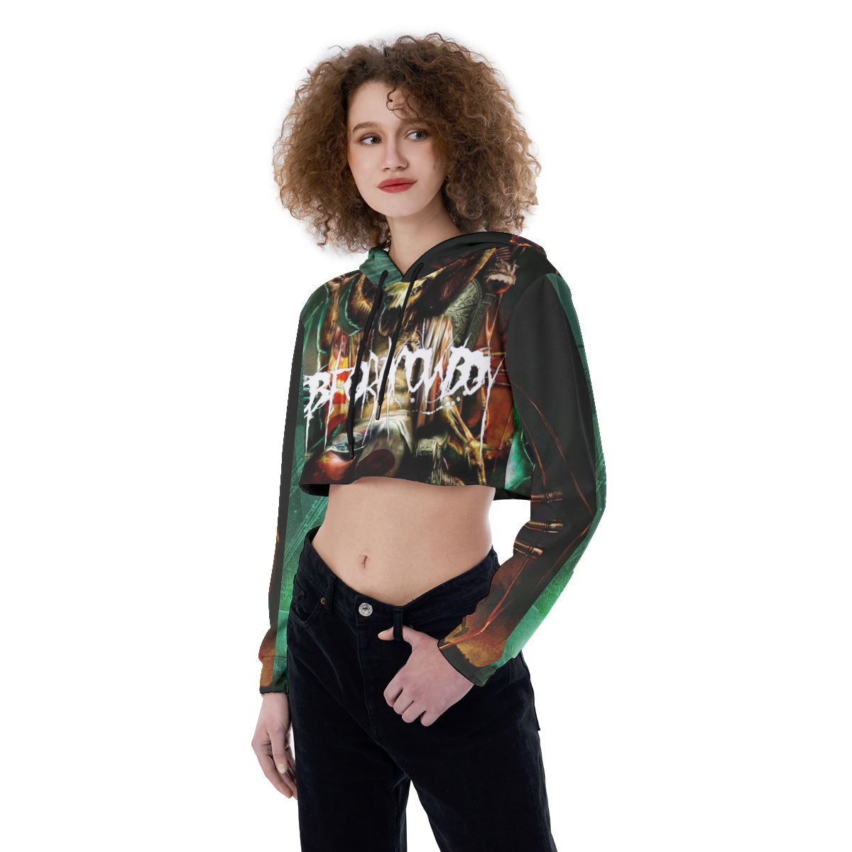 Jethro Tull Croptop Hoodie