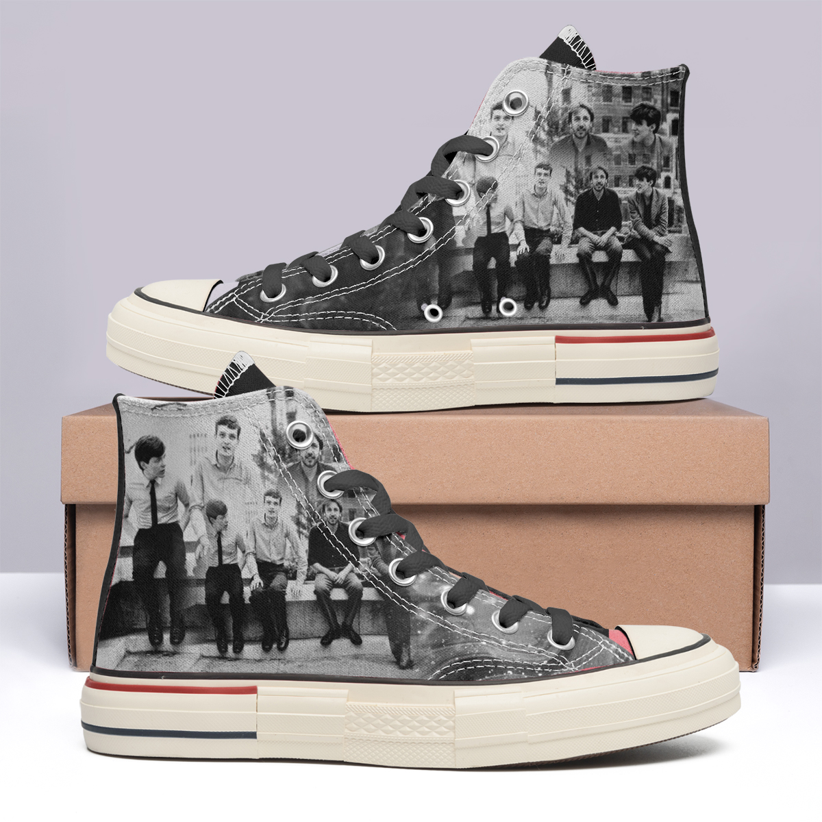 Joy Division High Top Canvas Shoes Special Edition