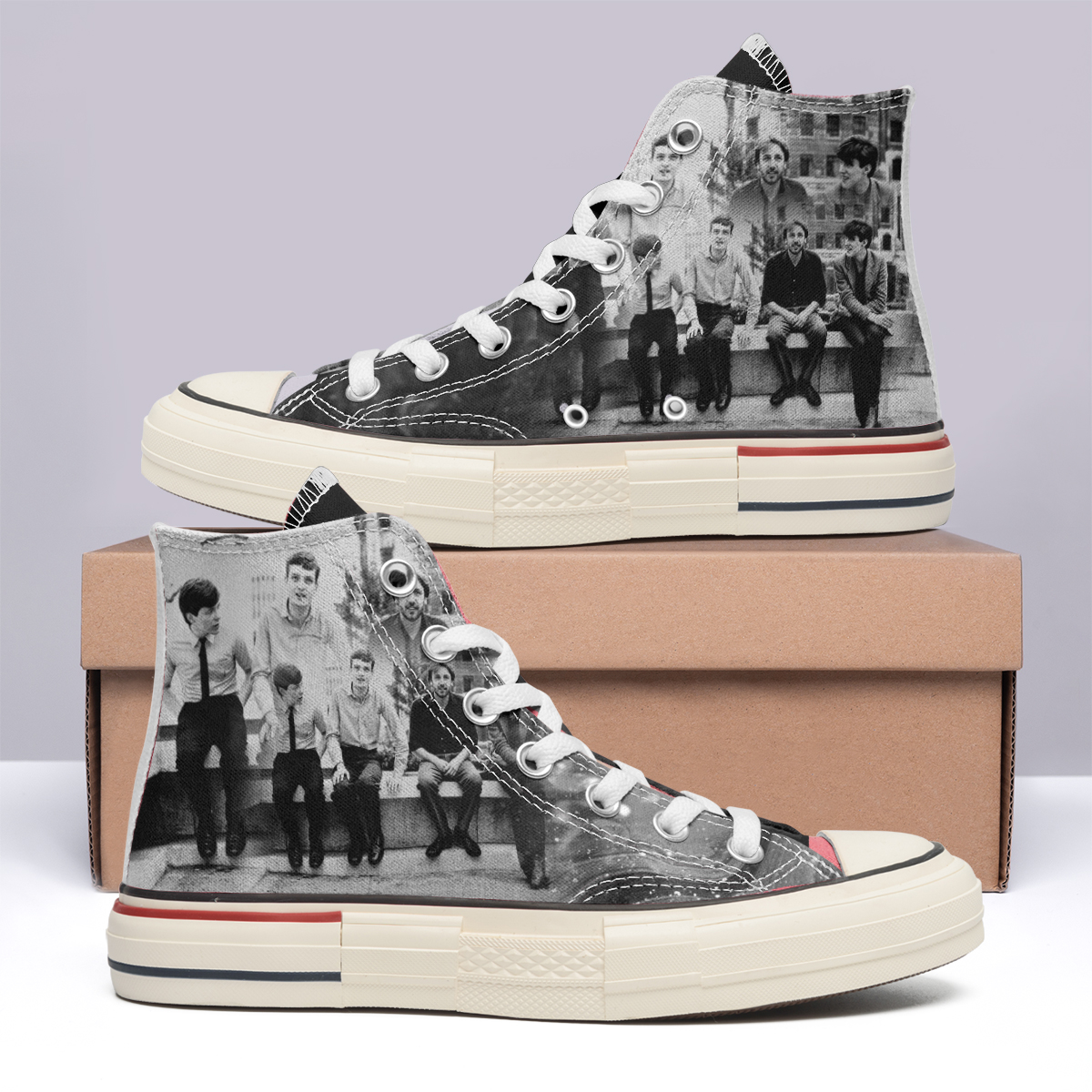 Joy Division High Top Canvas Shoes Special Edition