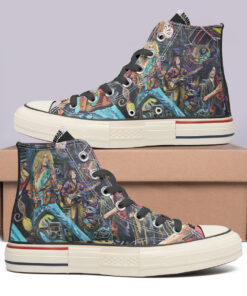 Led Zeppelin High Top Canvas Shoes Special Edition