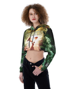 Led zeppelin Croptop Hoodie