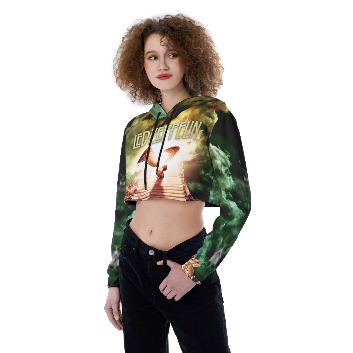 Judas priest Croptop Hoodie