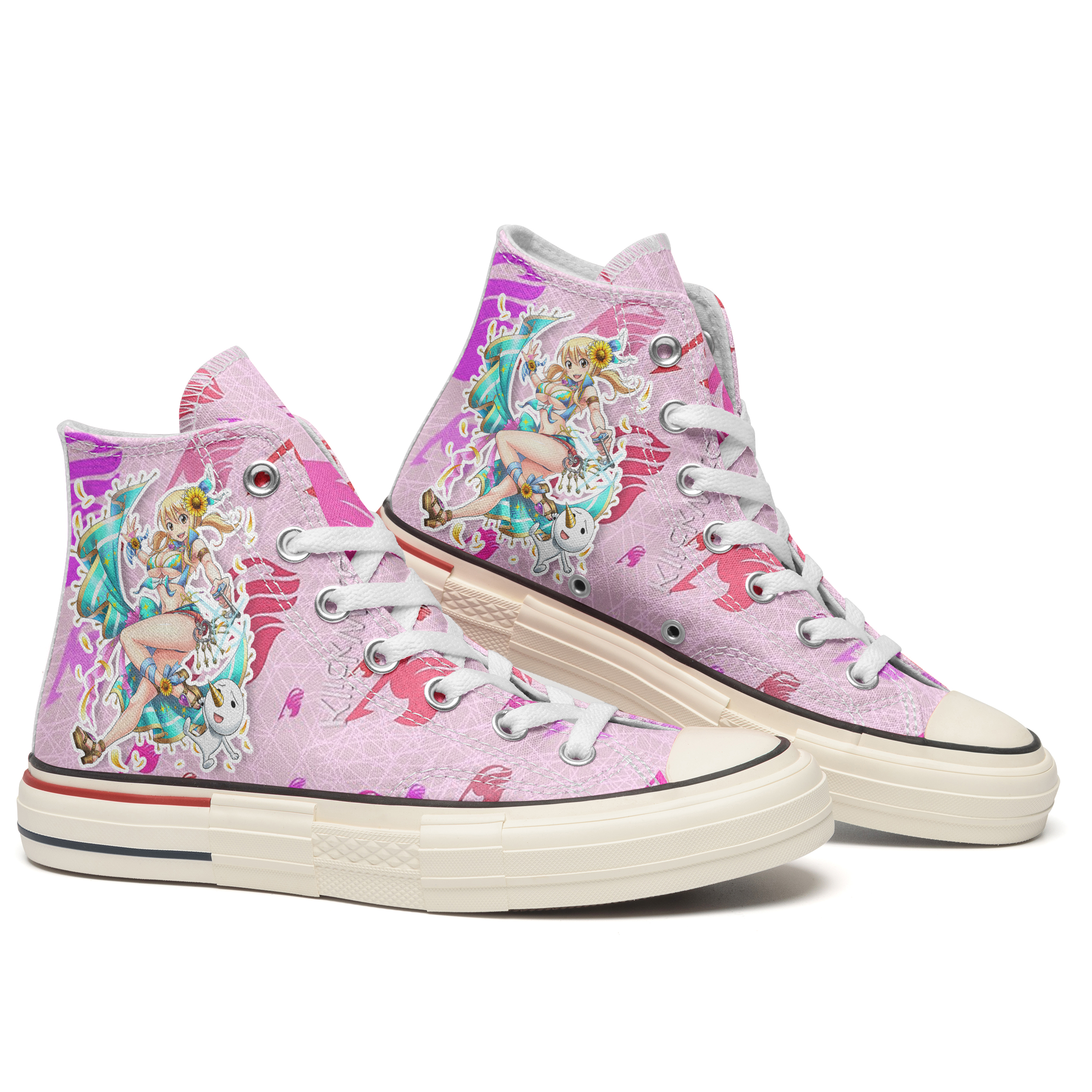 Lucy Heartfilia High Top Canvas Shoes Special Edition