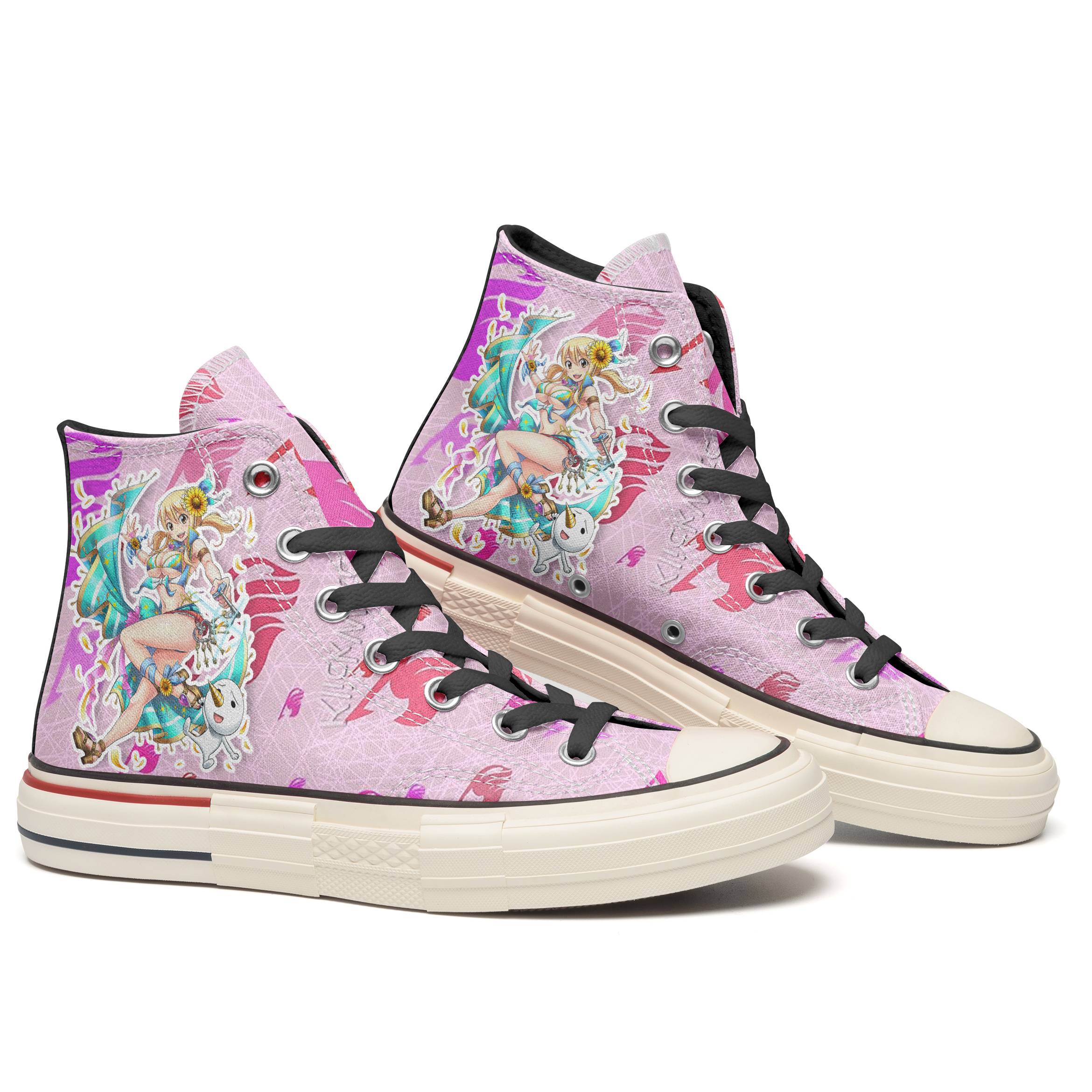 Lucy Heartfilia High Top Canvas Shoes Special Edition