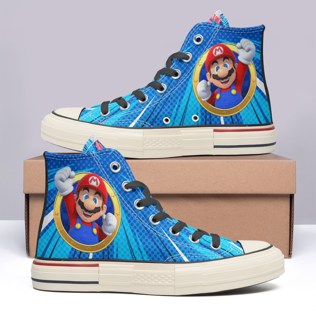 Boom High Top Canvas Shoes Special Edition