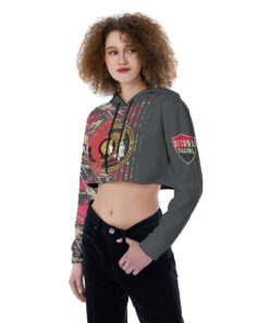 Ottawa Senators Croptop Hoodie