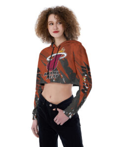 Miami Heat Croptop Hoodie