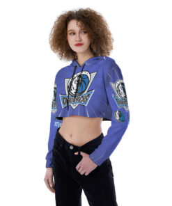 Dallas Mavericks Croptop Hoodie