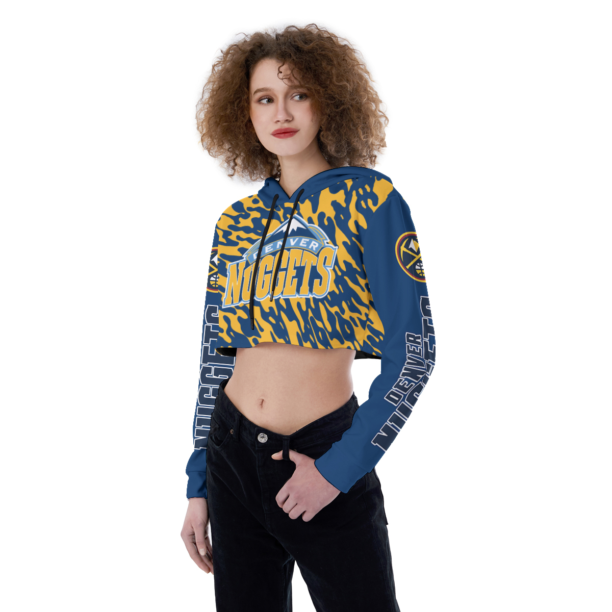 Cleveland Cavaliers Croptop Hoodie