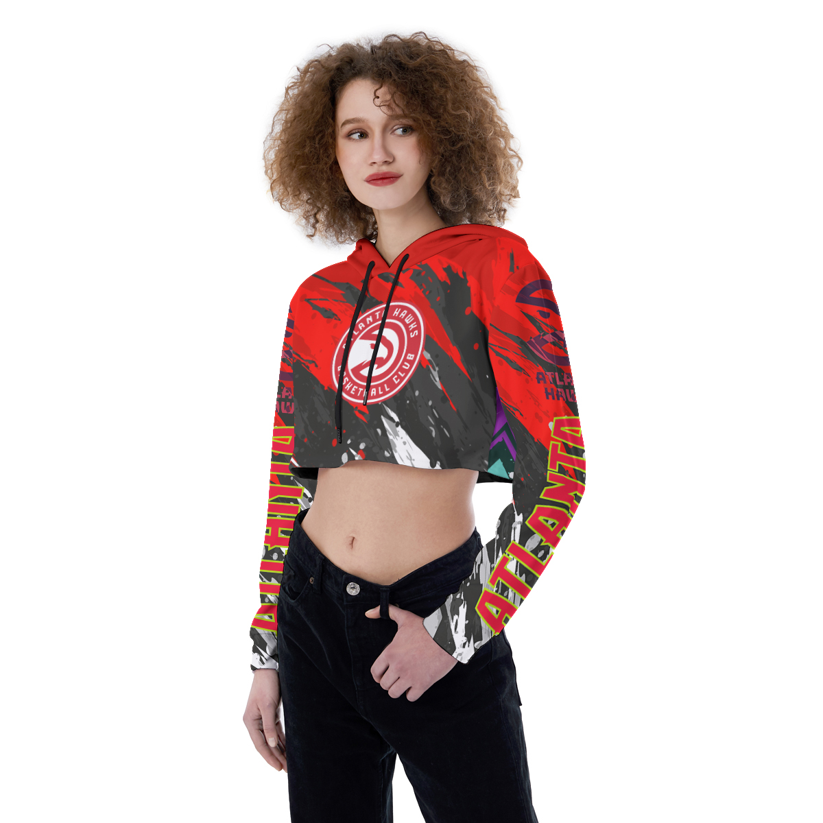 Van Halen Croptop Hoodie