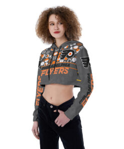 Philadelphia Flyers Croptop Hoodie