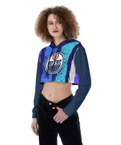 Edmonton Oilers Croptop Hoodie