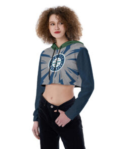 Seattle Mariners Croptop Hoodie