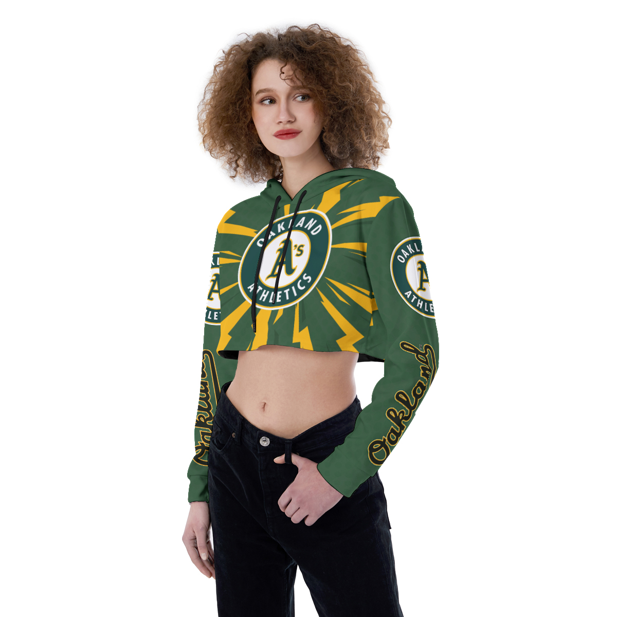 Seattle Mariners Croptop Hoodie