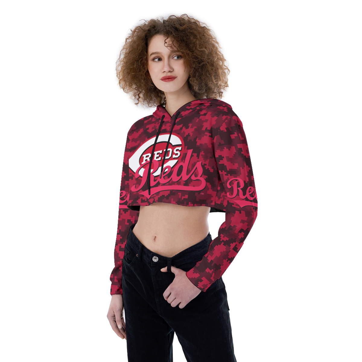 BOSTON Red Sox Croptop Hoodie