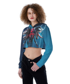 Spider man Croptop Hoodie