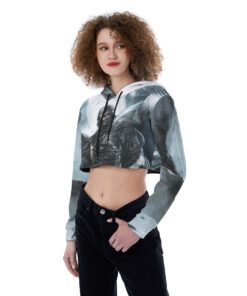 Moon Knight Croptop Hoodie