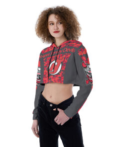 New Jersey Devils Croptop Hoodie