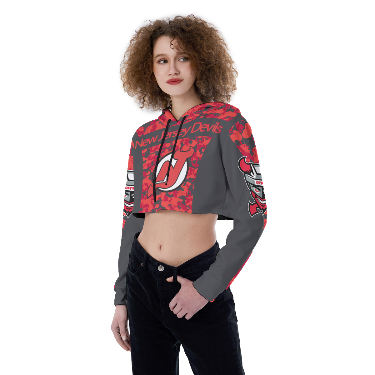 Carolina Hurricanes Croptop Hoodie