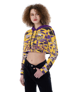 Minnesota Vikings Croptop Hoodie