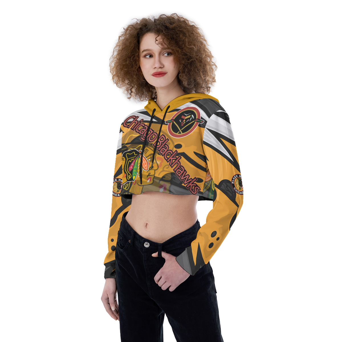 Los Angeles Rams Croptop Hoodie