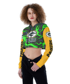 Green Bay Packers Croptop Hoodie