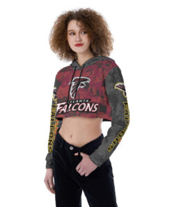 Atlanta Falcons Croptop Hoodie