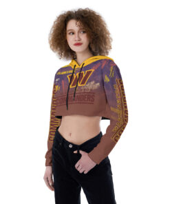 Washington Commanders Croptop Hoodie