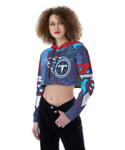 Tennessee Titans Croptop Hoodie