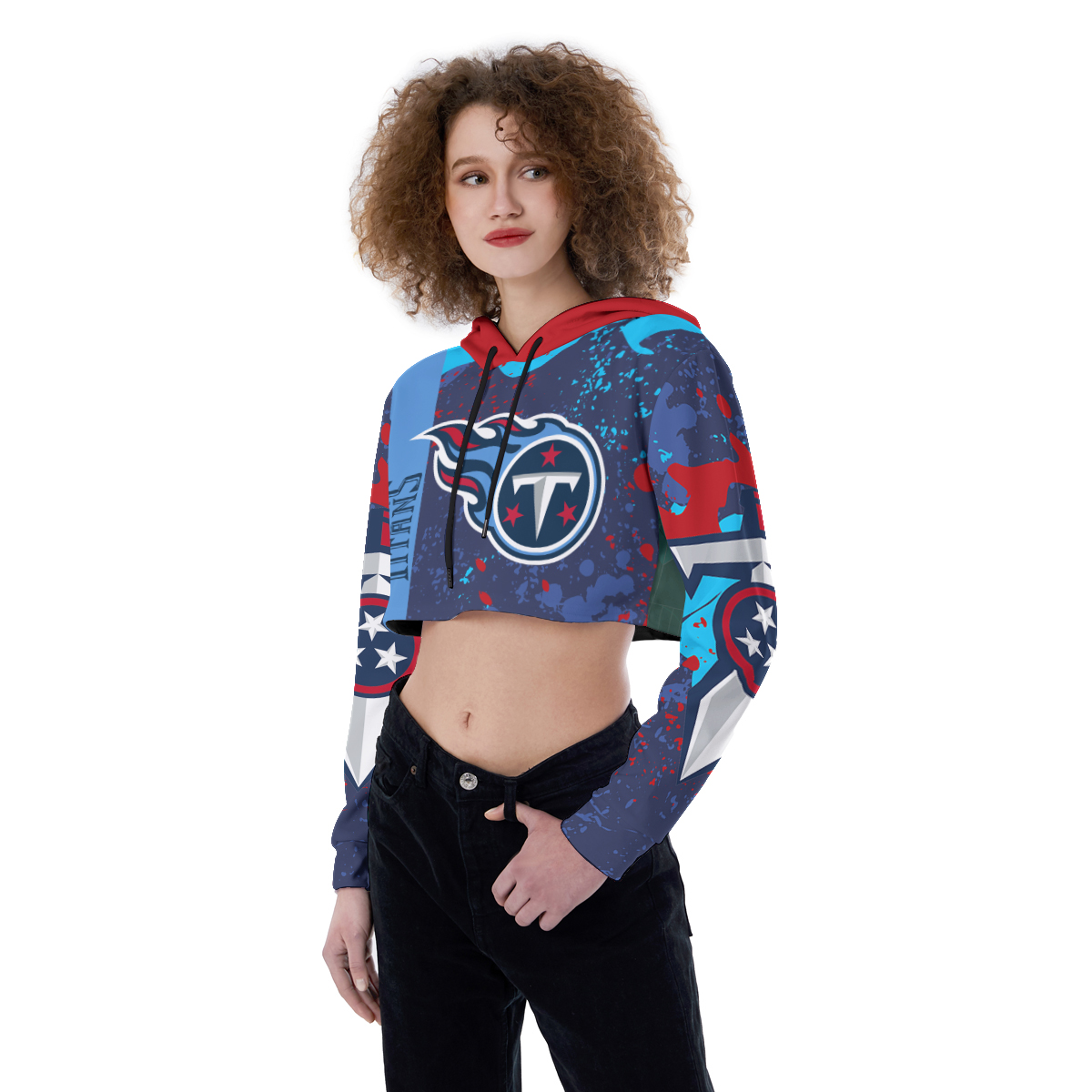 Atlanta Falcons Croptop Hoodie