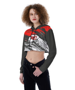 Kansas City Chiefs Croptop Hoodie