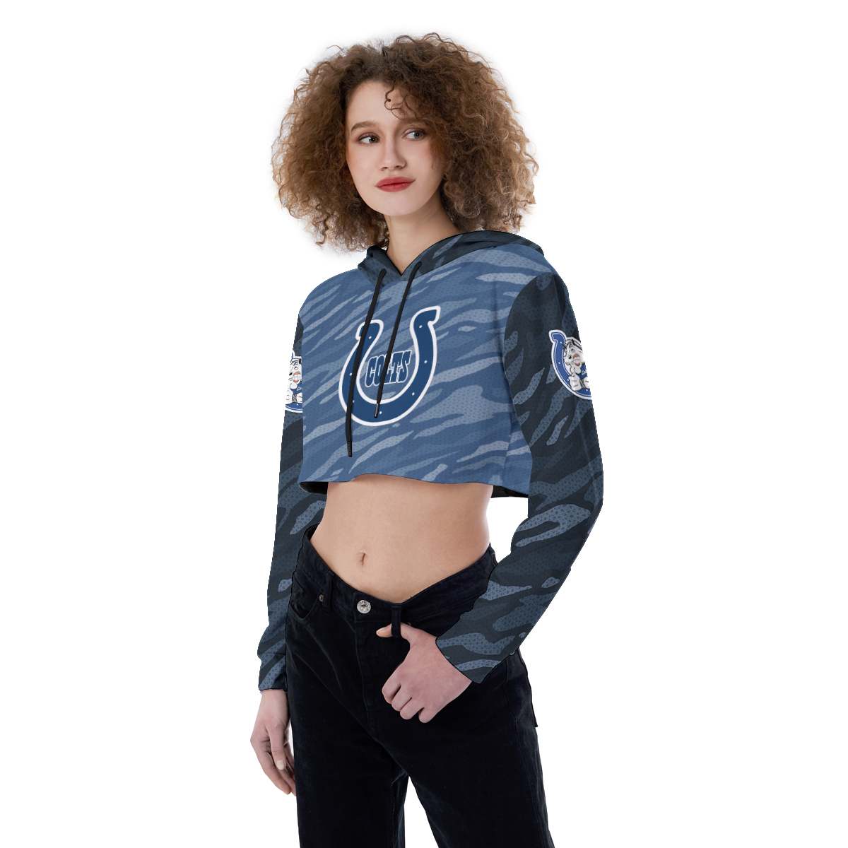 Dallas Cowboys Croptop Hoodie