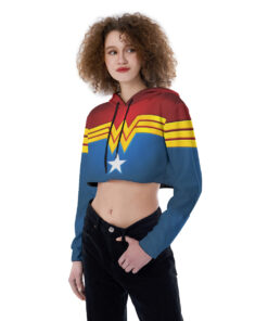 Wonder woman Croptop Hoodie